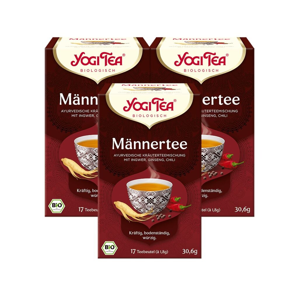 

3 xYOGI TEA мужской чай | 3 х 30,6 г