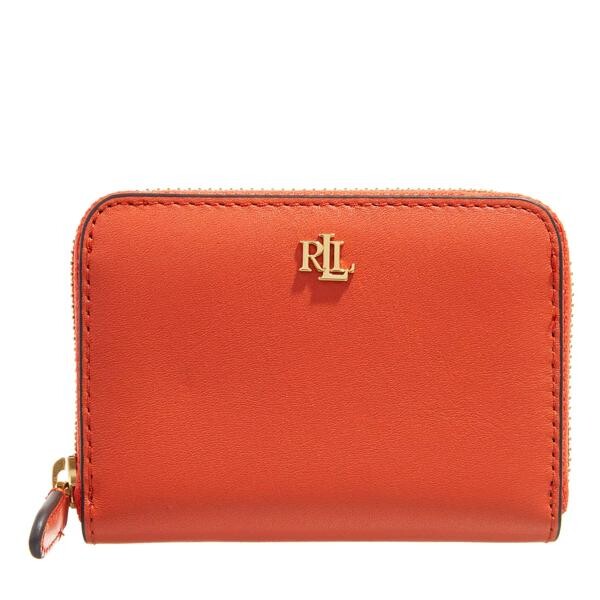 

Кошелек zip wallet small harvest Lauren Ralph Lauren, оранжевый