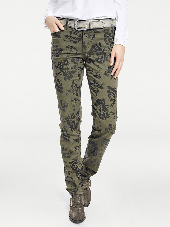 

Брюки Heine Hose, оливковый