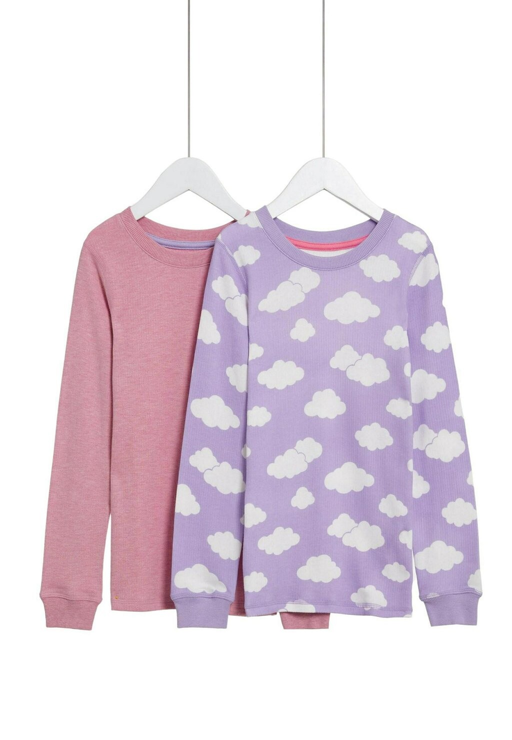 

Майка 2 Пакета Thermal Heatgen Cloud Marks & Spencer, цвет lilac mix