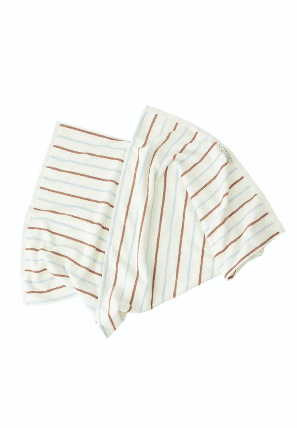 

Полотенце для ванной OYOY Raita Towel 100x150 cm, цвет caramel_ice_blue