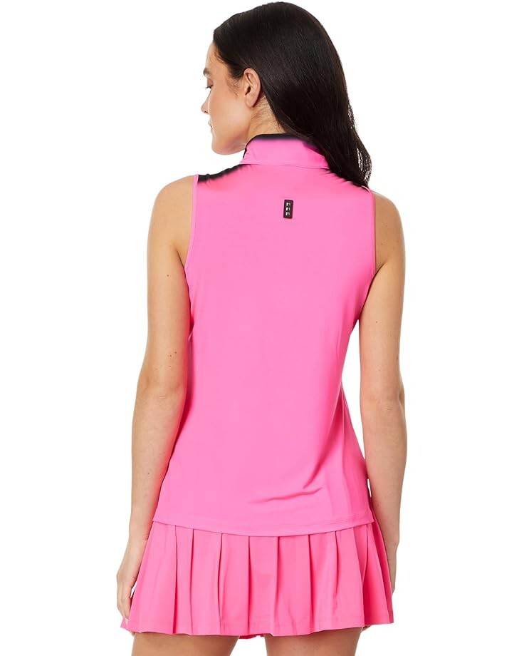 

Топ Jamie Sadock Dip Sleeveless Top, цвет Zap/Ravishing