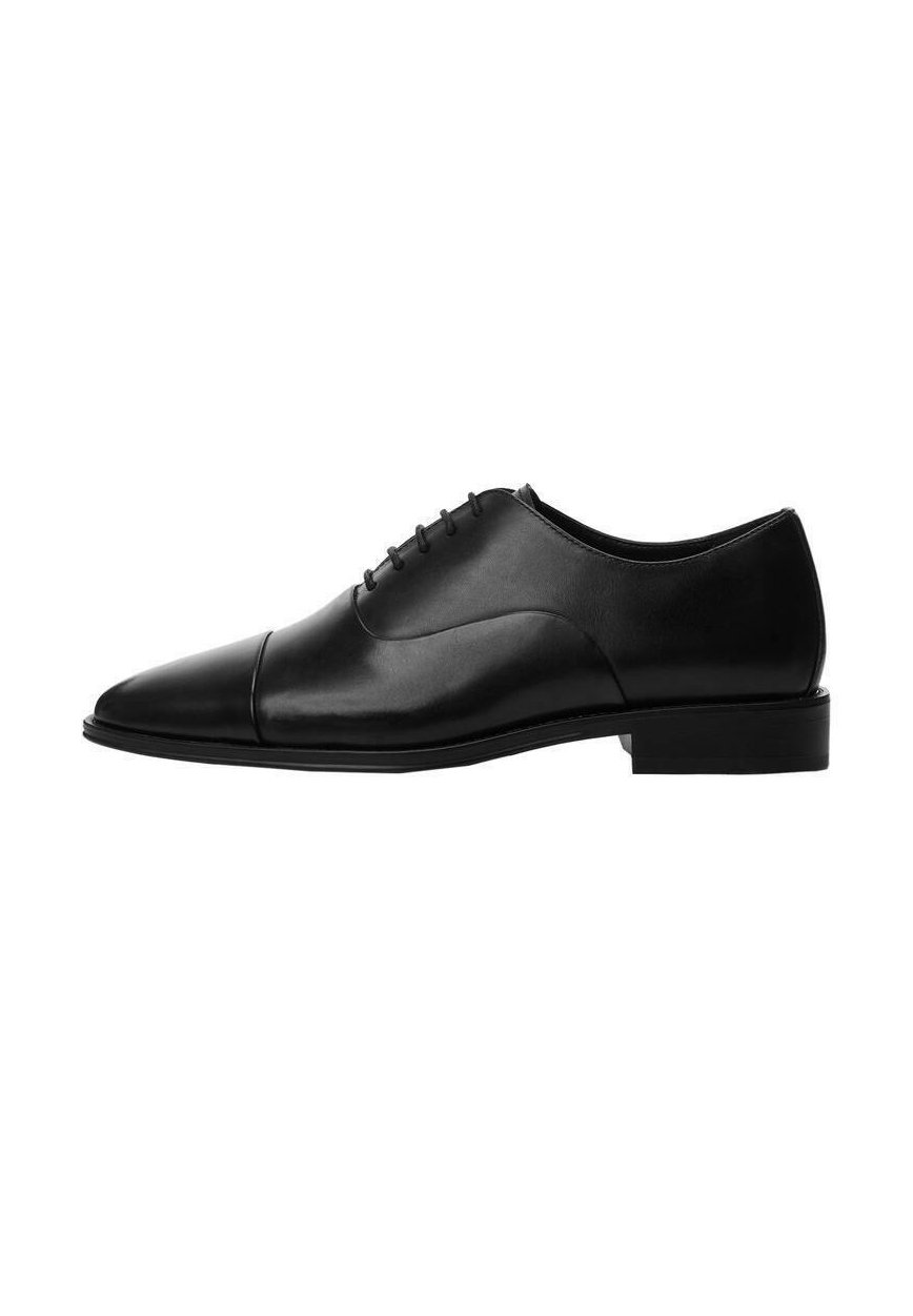 Элегантные туфли на шнуровке Pauloin Mango, черный элегантные туфли на шнуровке joop черный