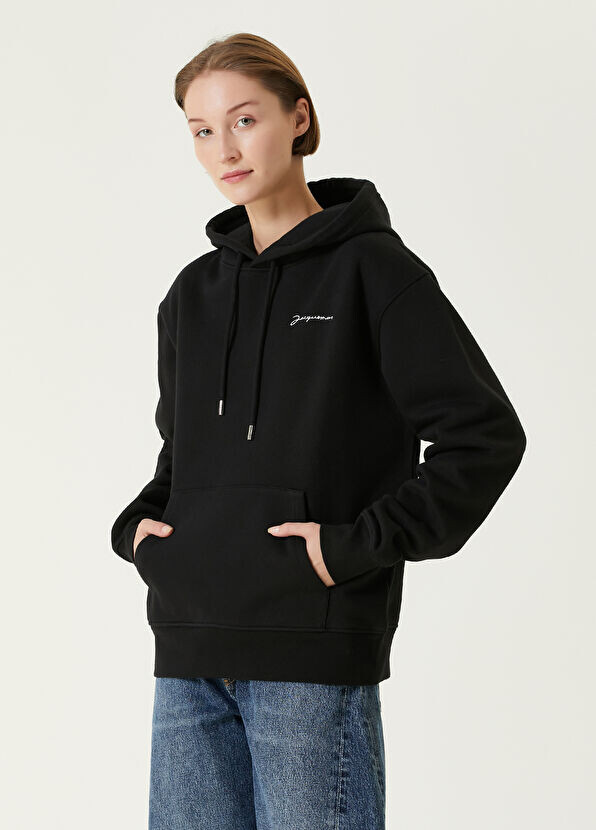 

Толстовка с капюшоном Jacquemus, черный