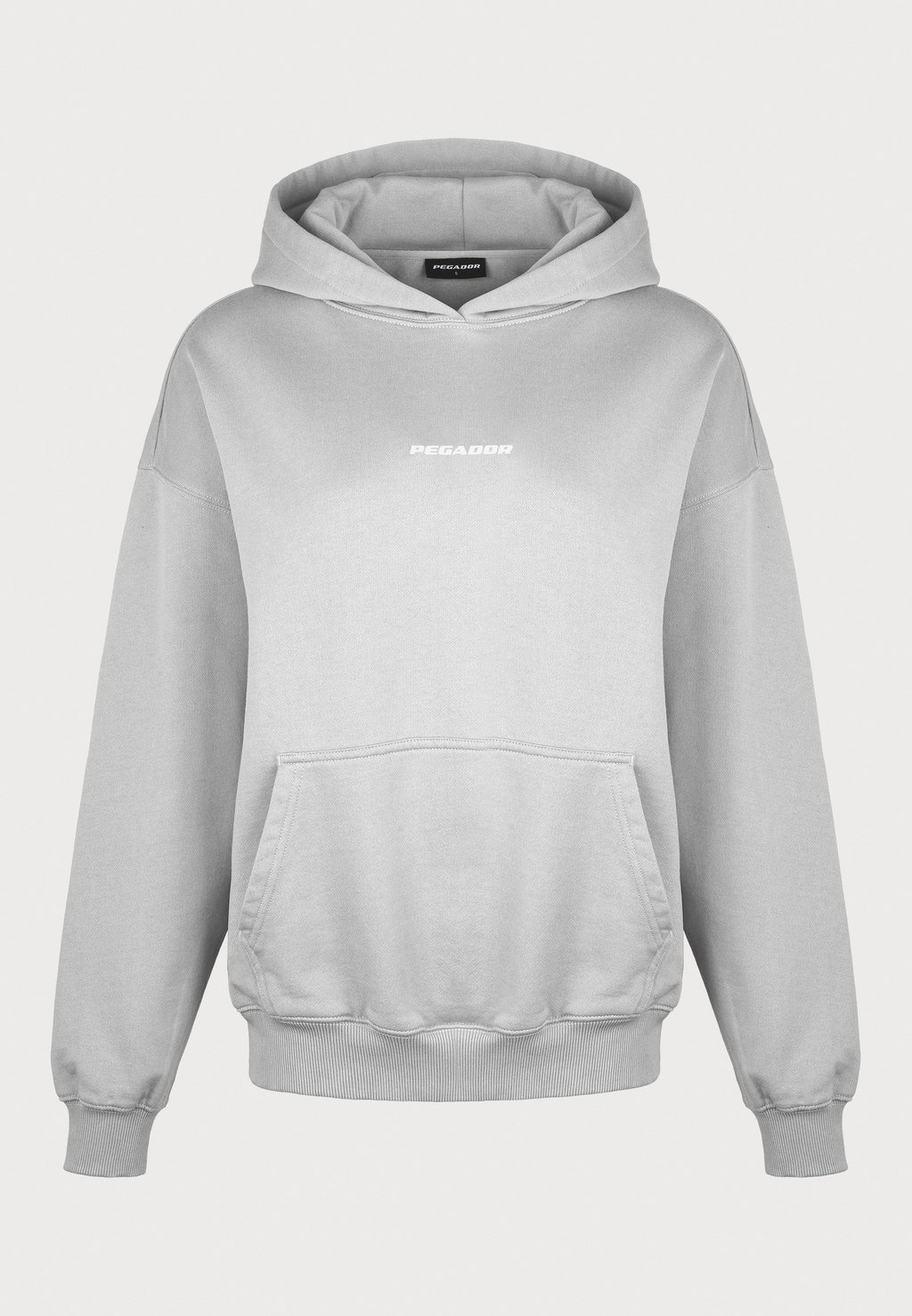 

Толстовка с капюшоном CLARITA LOGO HOODIE Pegador, серый