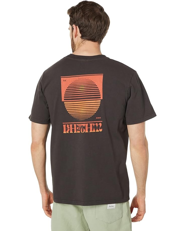 

Футболка Rhythm Spectrum Vintage Short Sleeve, черный