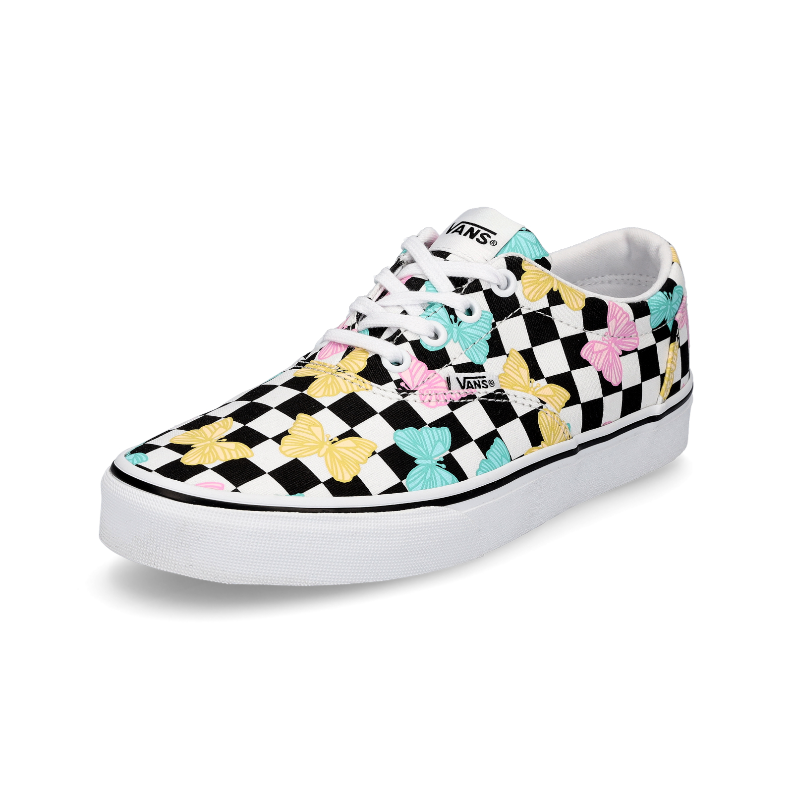 цена Кроссовки Vans Sneaker, цвет butterfly checkerboard
