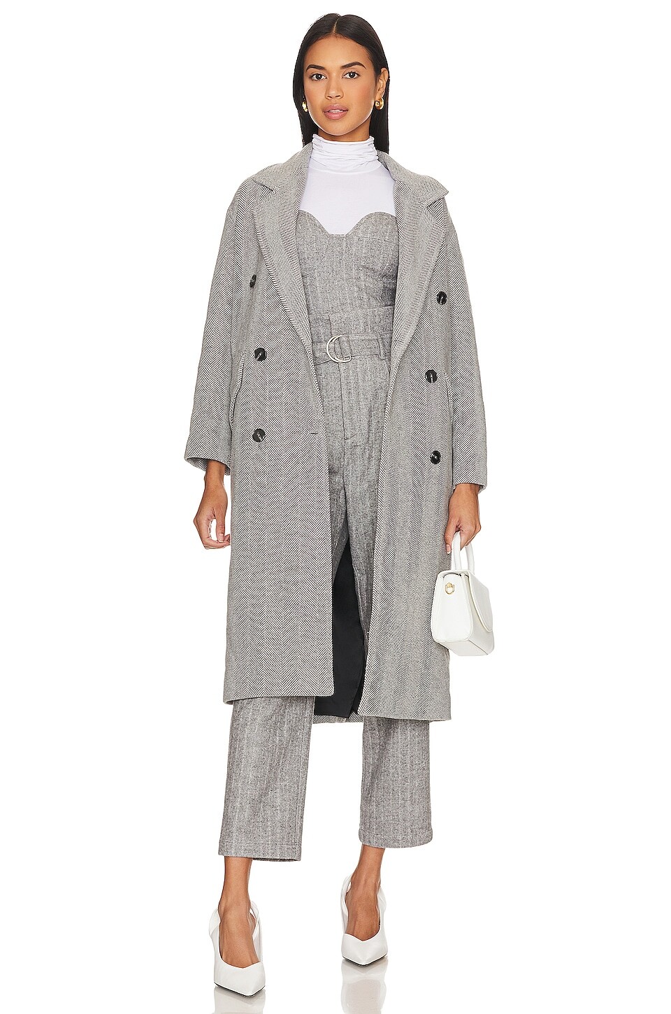

Пальто Line & Dot Paola, цвет Heather Grey