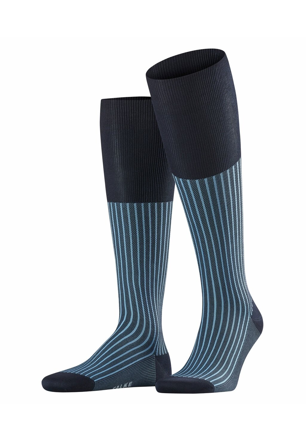 

Носки OXFORD STRIPE KNEE HIGH BUSINESS & CASUAL FALKE, темно-синий (6375)