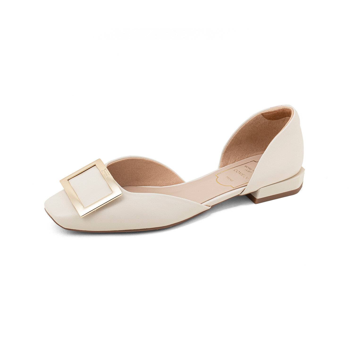 

Туфли женские повседневные Women's Casual Shoes Women's Comely, кремовый