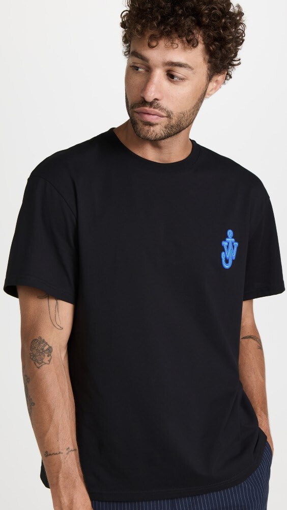 

Футболка JW Anderson Anchor Patch, черный