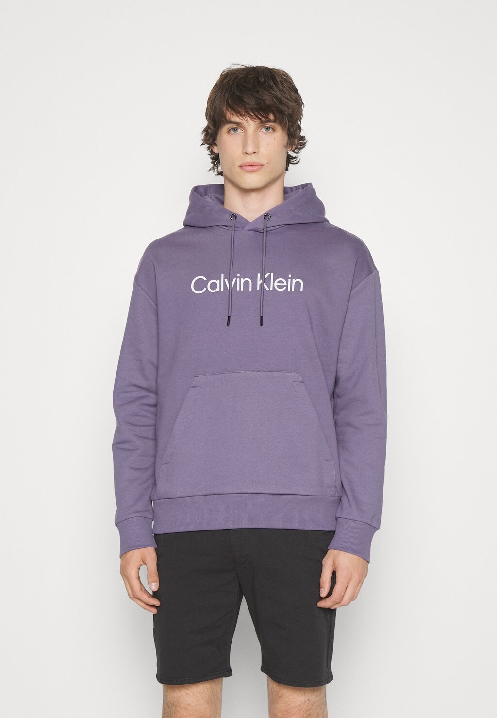 

Толстовка Calvin Klein Hero Logo Comfort Hoodie, курсант, Серый