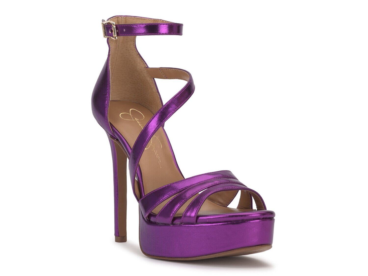 

Сандалии на платформе Jessica Simpson Shyremin, фиолетовый