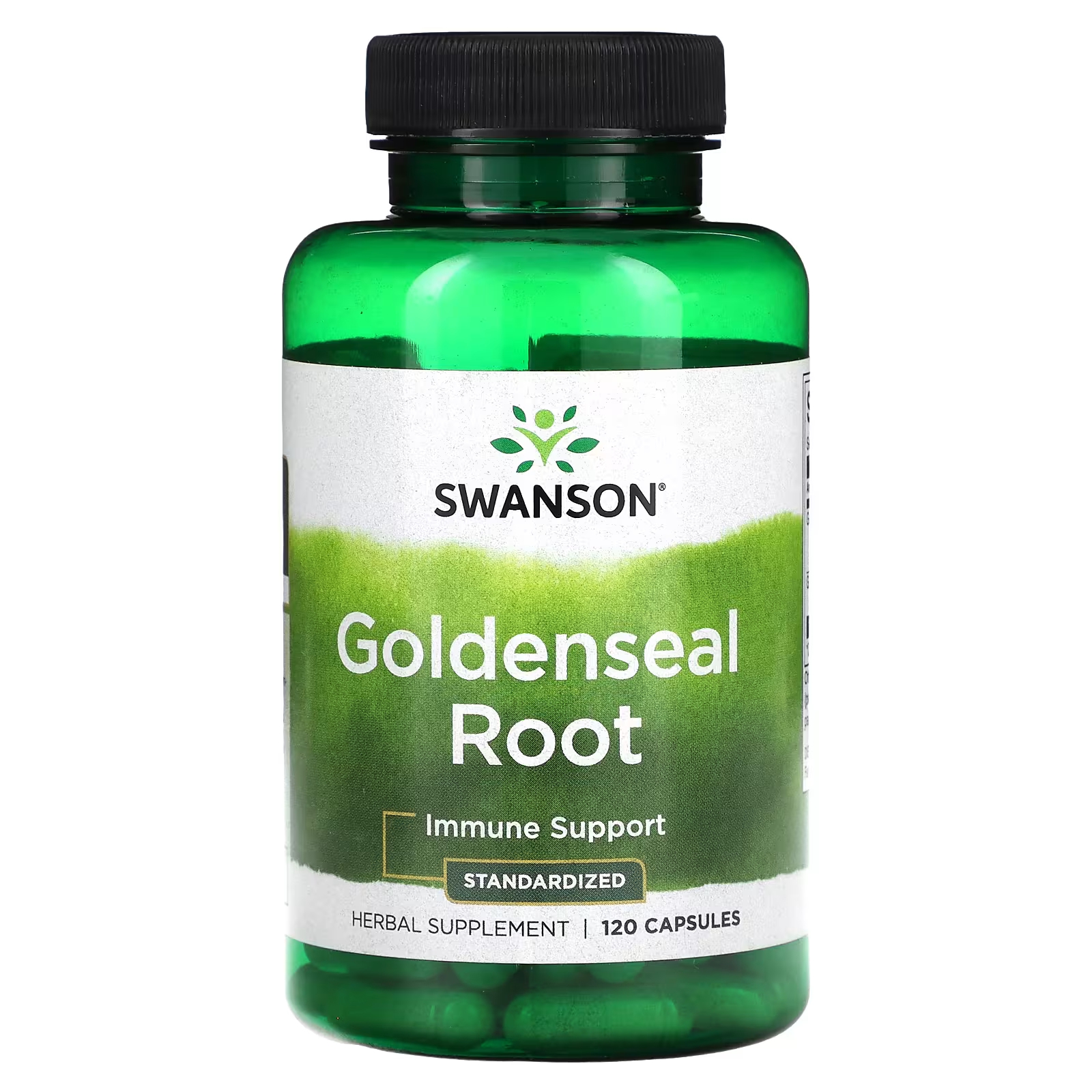 цена Пищевая добавка Swanson Goldenseal Root для иммуной системы, 120 капсул