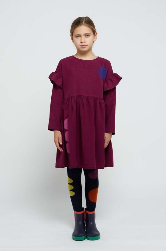 

Детское платье Bobo Choses, фиолетовый