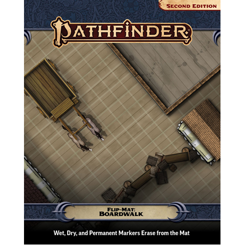 Игровой коврик Pathfinder Flip-Mat: Boardwalk Paizo Publishing