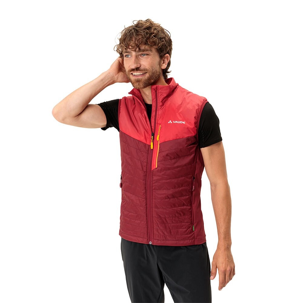 

Жилет VAUDE Freney Hybrid III, красный