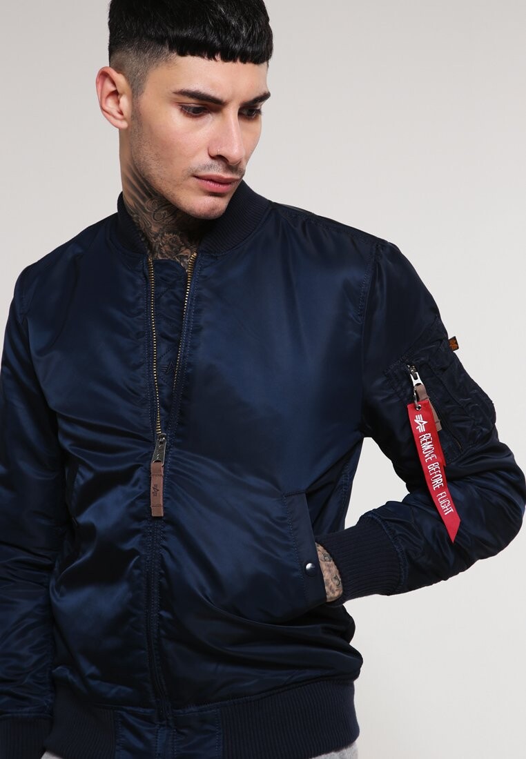 

Ветровка Alpha Industries MA-1 VF 59 LONG, цвет republica blue