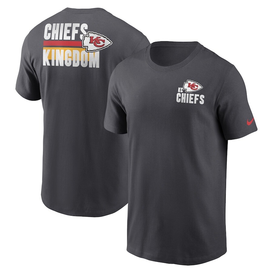 

Футболка с коротким рукавом Nike Kansas City Chiefs, антрацит