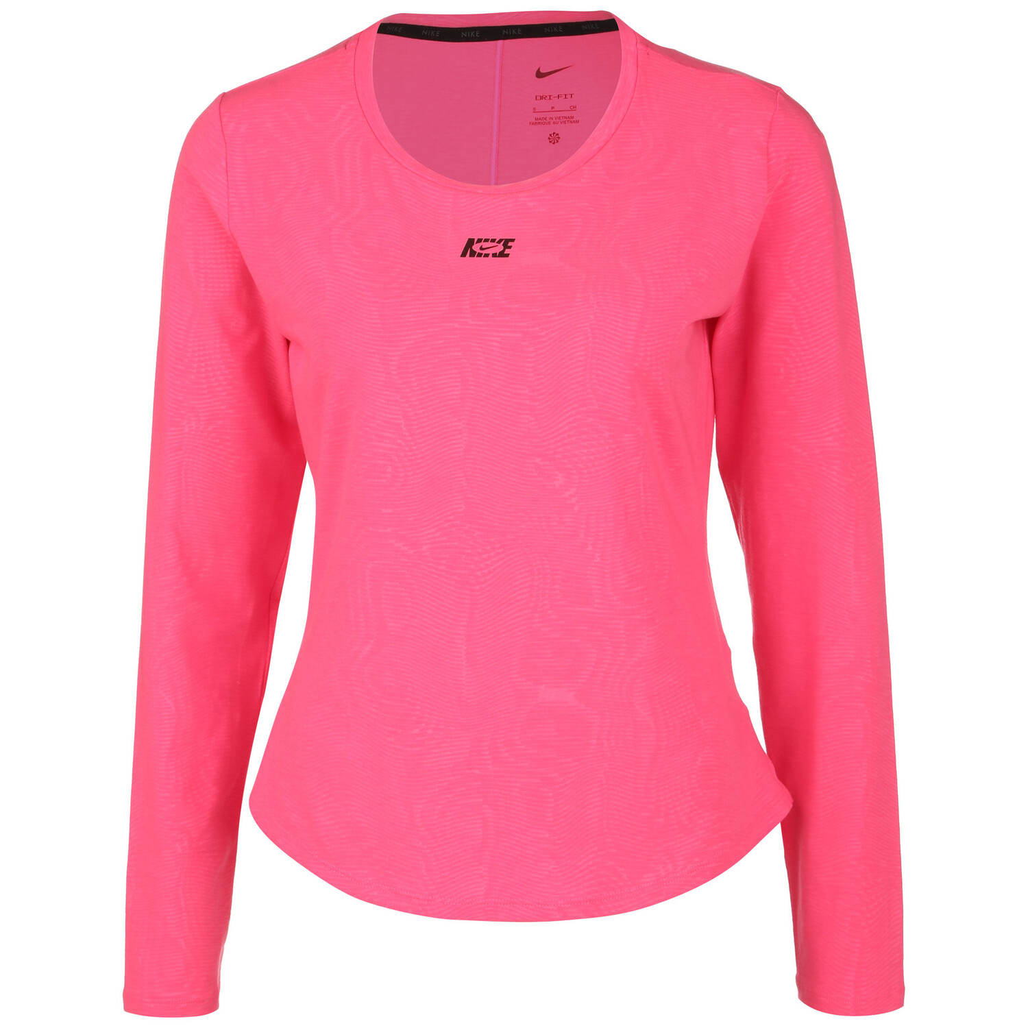 

Лонгслив Nike W NK DF IC ONE LX LS TOP CEAOP, розовый