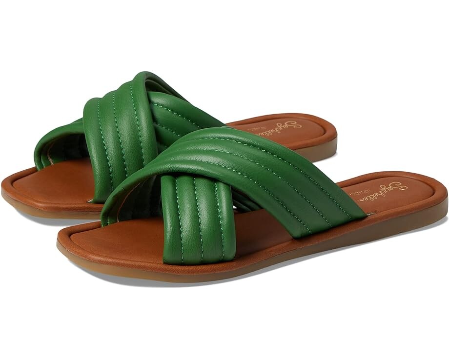 

Сандалии Seychelles Word For Word, цвет Green Leather