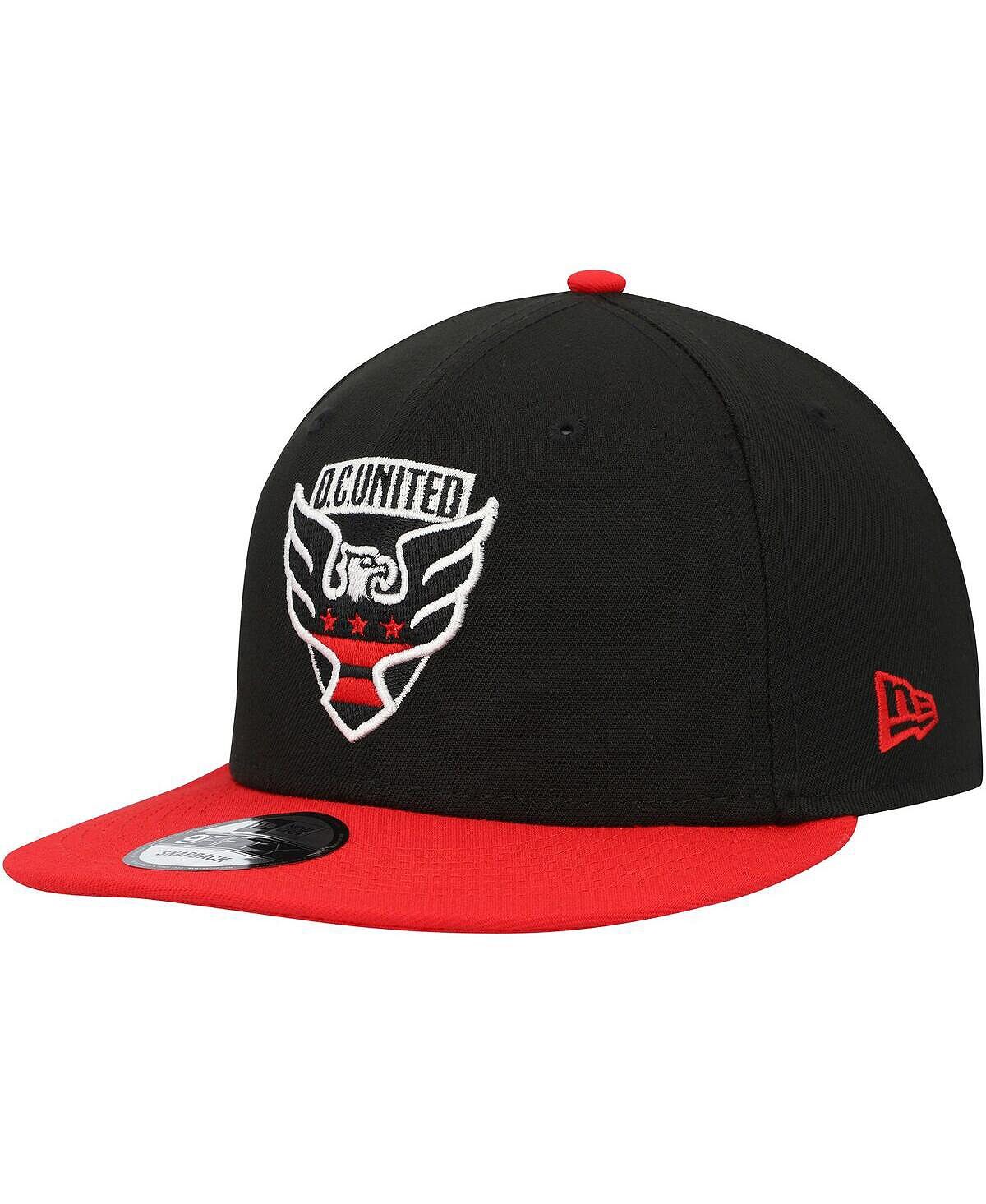 

Мужская черно-красная двухцветная кепка DC United Snapback 9FIFTY New Era