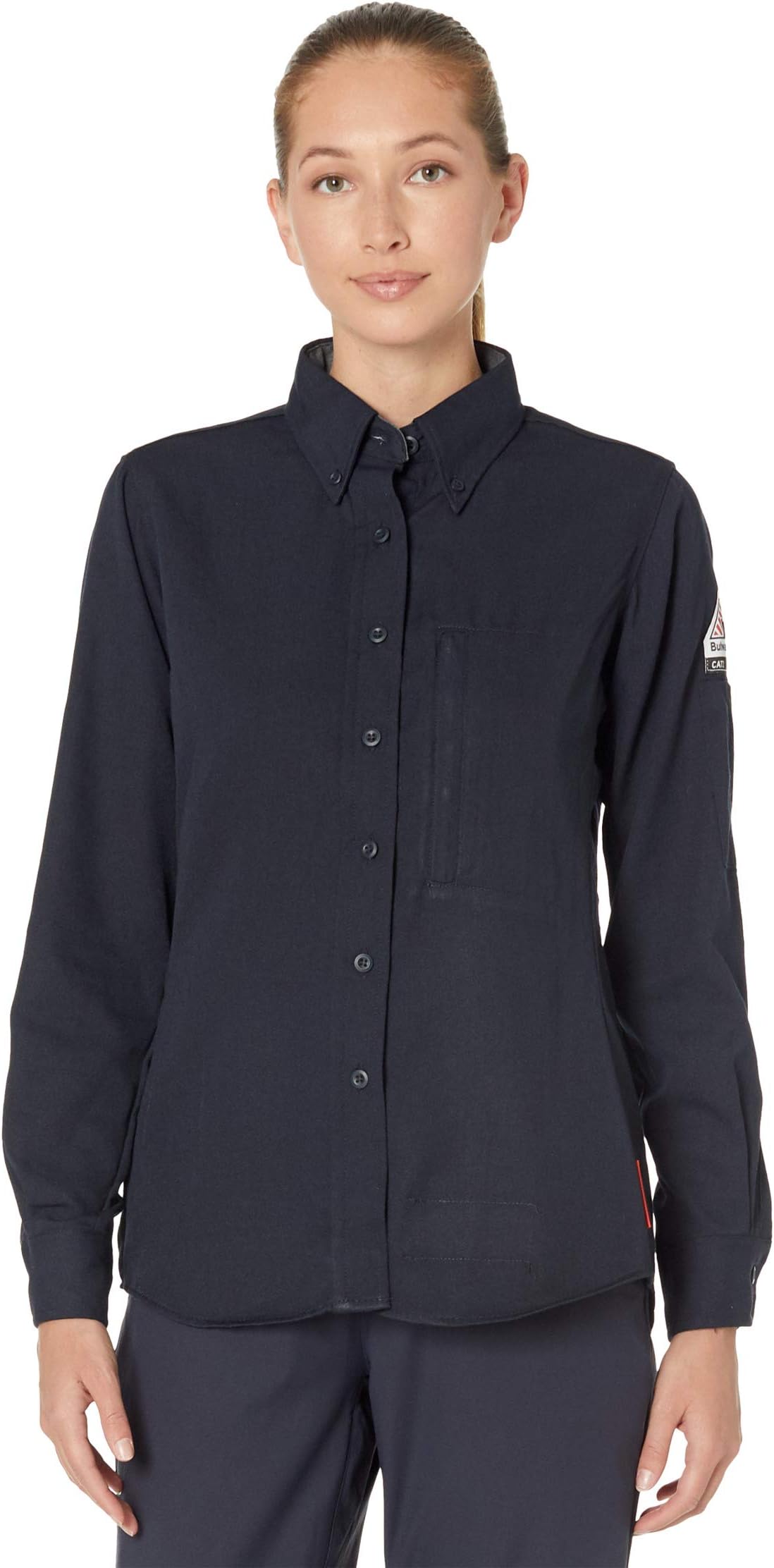Легкая тканая рубашка iQ Series Comfort Bulwark FR, темно-синий