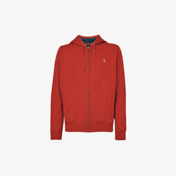 

Толстовка обычного кроя из смесового хлопка с вышитым логотипом Polo Ralph Lauren, красный