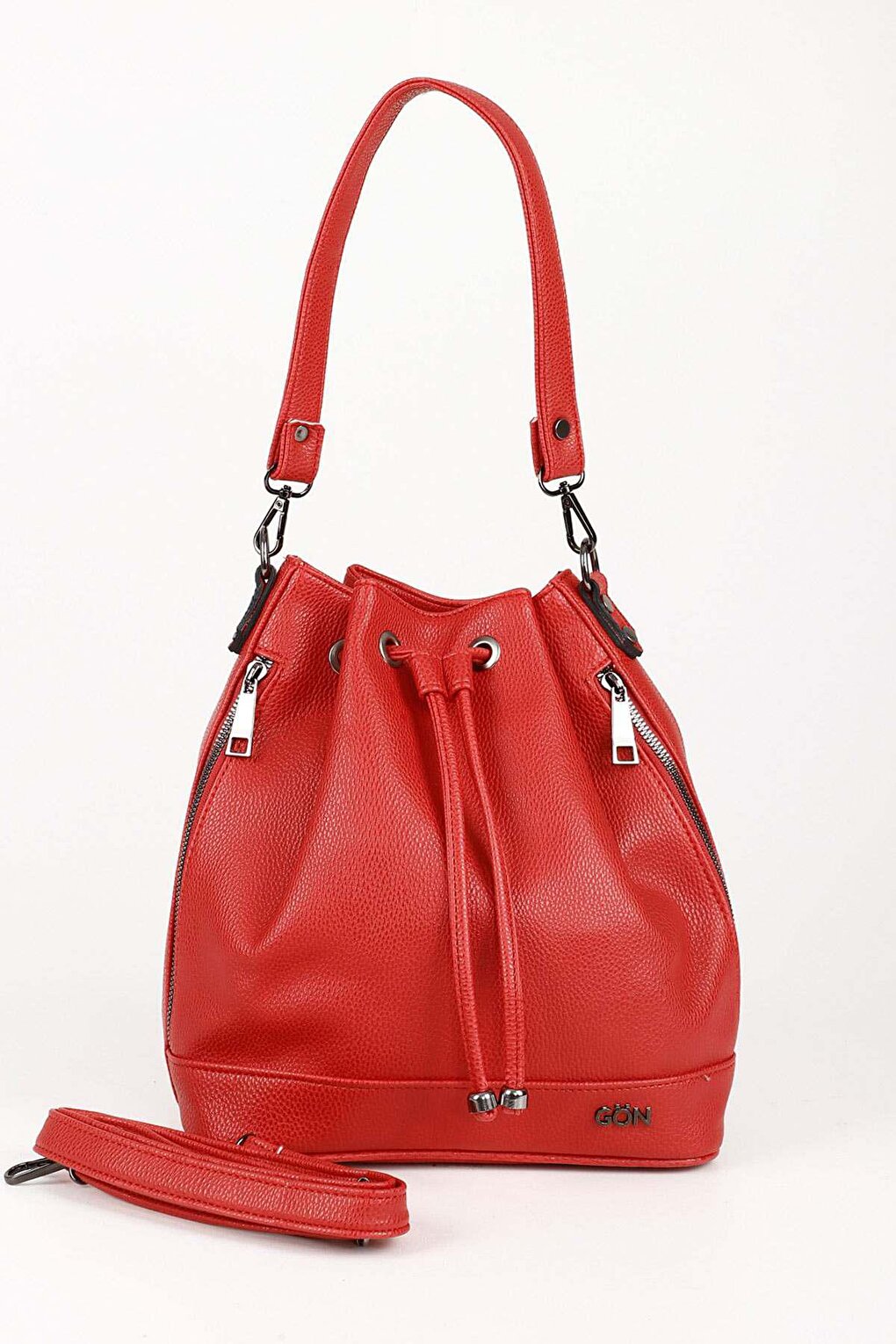 цена Женский рюкзак через плечо и шнурок среднего размера RED FLOTER Q0494 GÖNDERİ(R)
