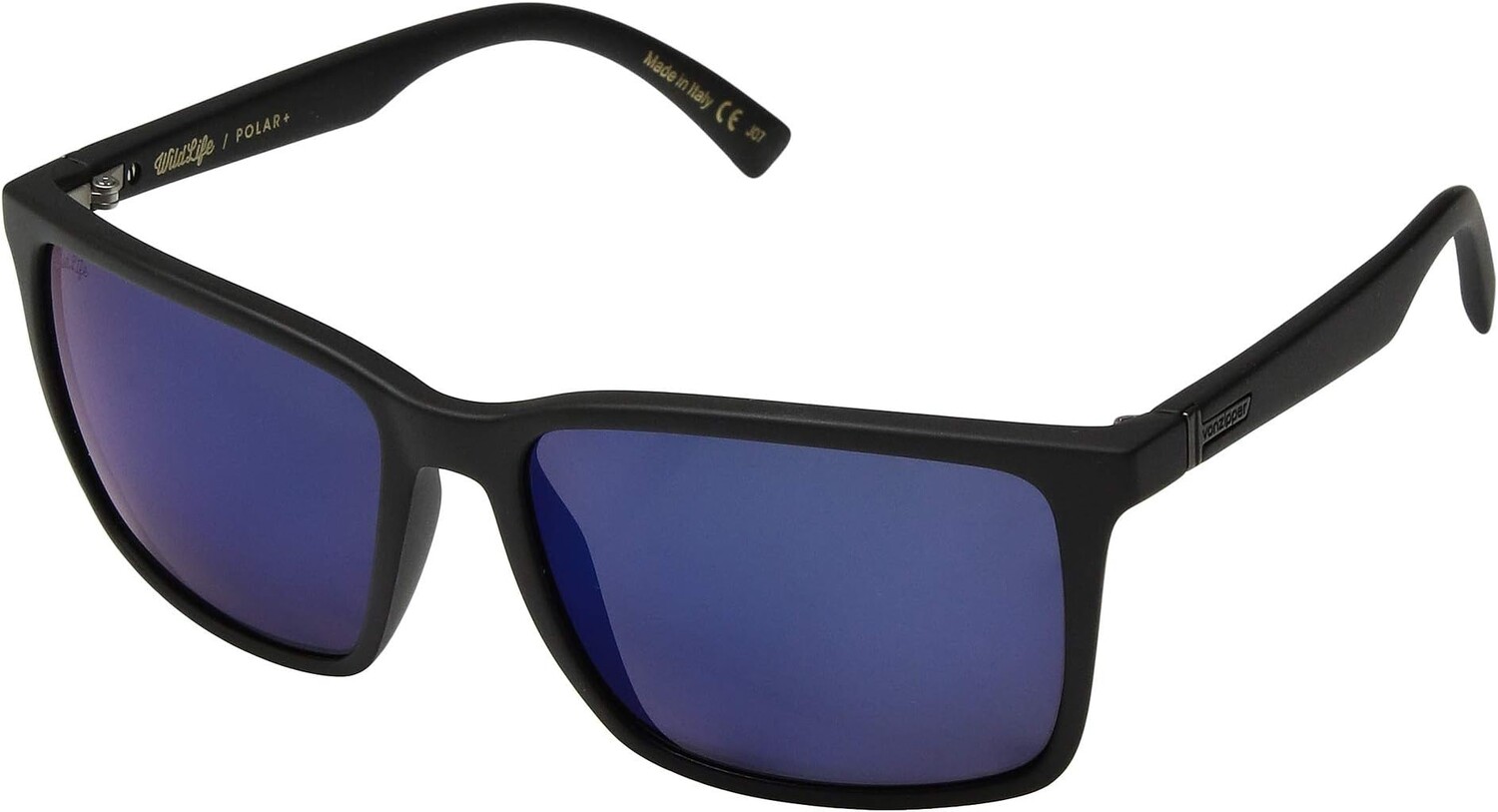 

Солнцезащитные очки Lesmore VonZipper, цвет Black Satin Wild Blue Chrome Polarized Plus