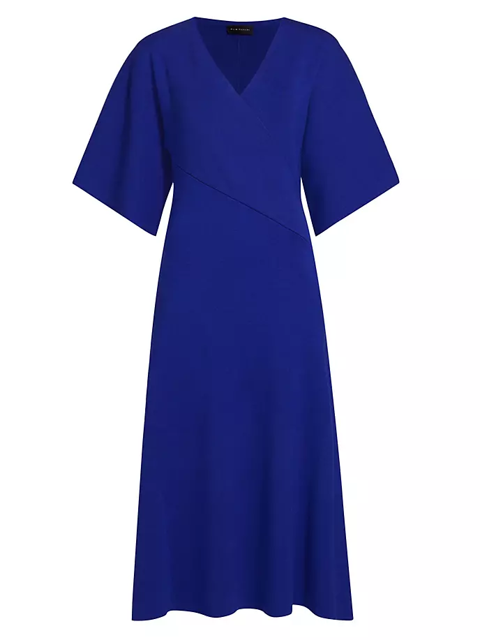 

Трикотажное платье миди Everly Elie Tahari, сапфир