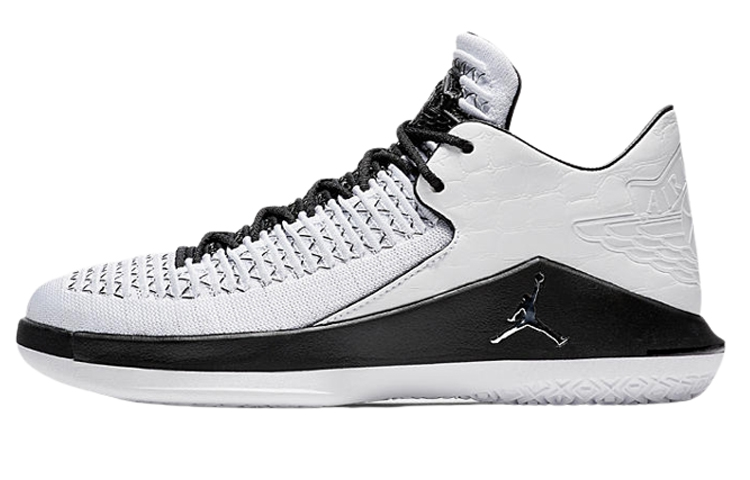 

Air Jordan 32 Low PF 'Wing It' Белый/Серебристый металлик/Черный