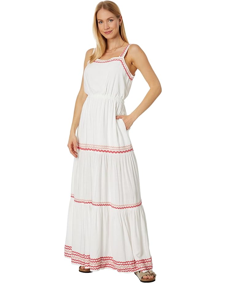 Платье Splendid Riviera Maxi, белый