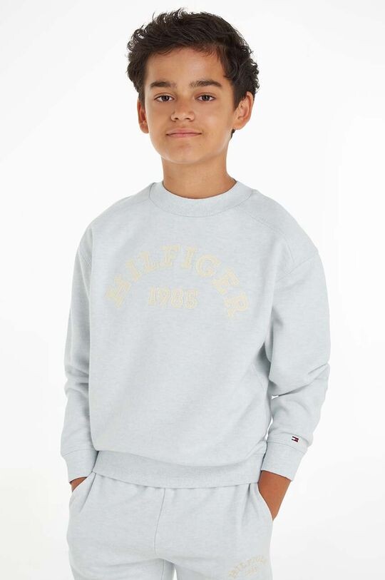 

Детская хлопковая толстовка Tommy Hilfiger, синий