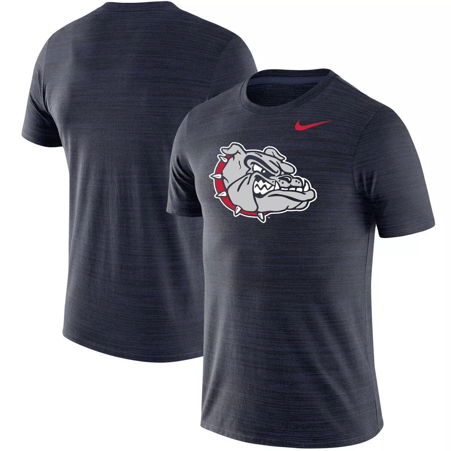 

Мужская темно-синяя футболка с логотипом команды Gonzaga Bulldogs Velocity Legend Performance Nike, Синий