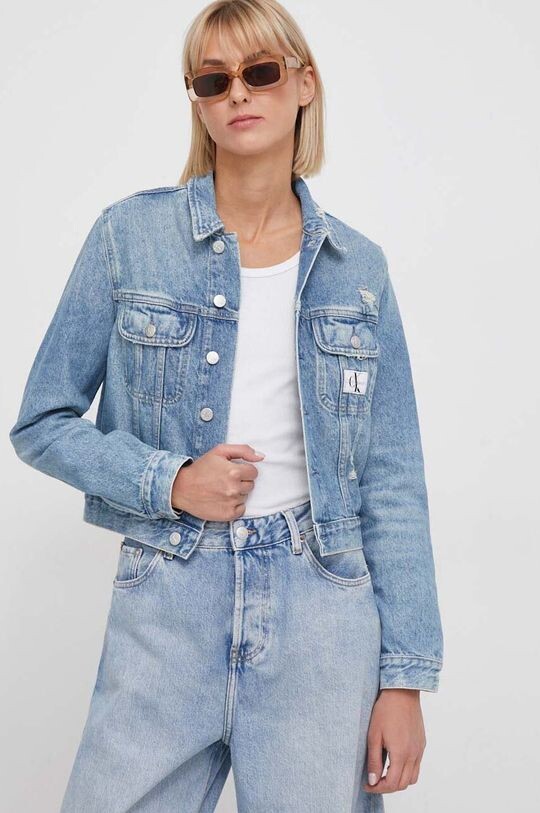 

Джинсовая куртка Calvin Klein Jeans, синий