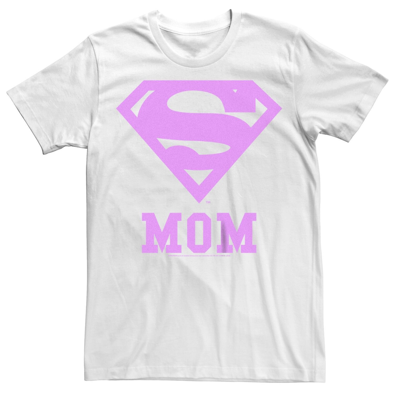 

Розовая футболка с логотипом «Супермен» для юниоров Mom Word Boyfriend Licensed Character