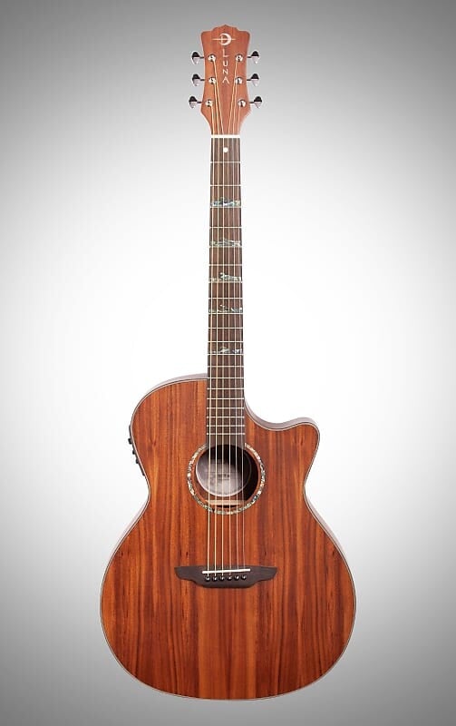 

Акустическая гитара Luna High Tide Koa GC Acoustic-Electric Guitar