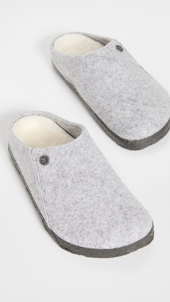 

Сандалии Birkenstock Zermatt Shearling Shoes, серый