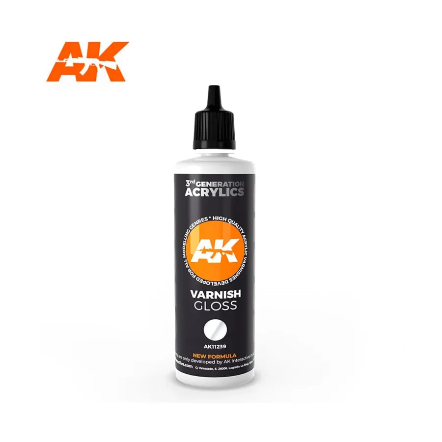

Глянцевый лак, 3rd Gen Acrylic - Primers, Varnishes and Thinners