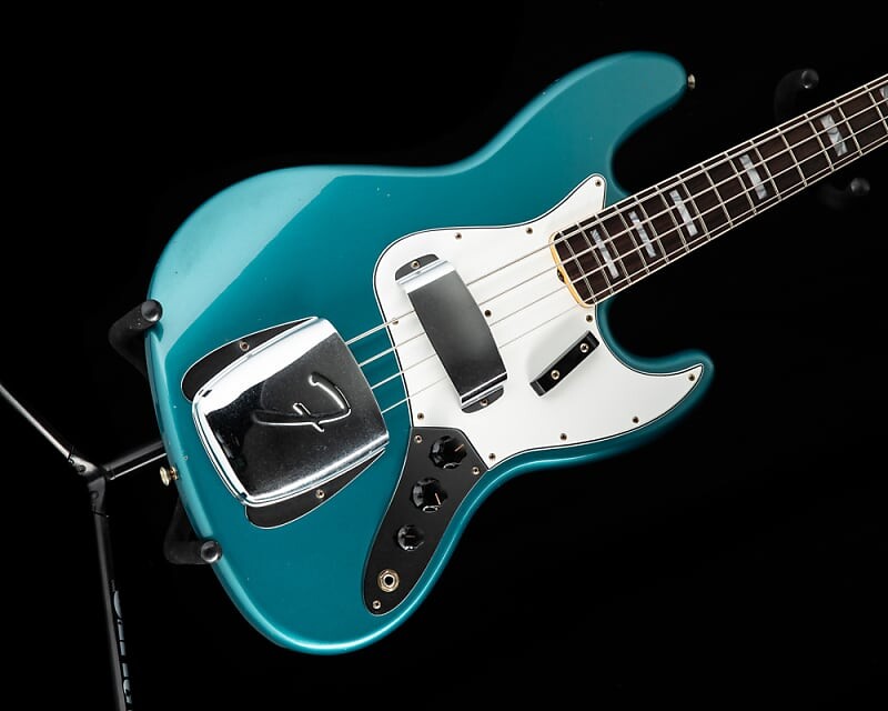 

Басс гитара Fender Custom Shop Limited 1966 Jazz Bass Journeyman Relic Aged Ocean Turquoise