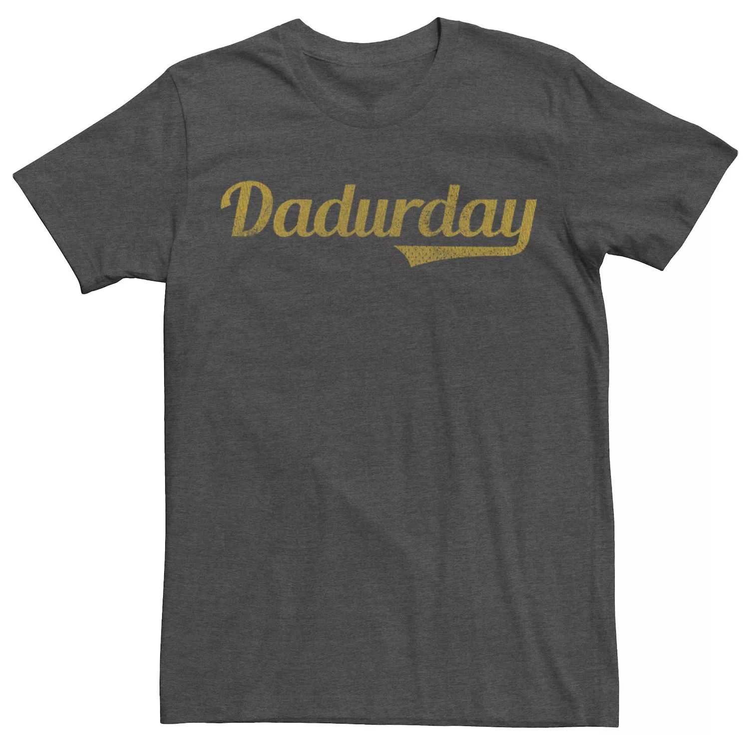цена Мужская желтая футболка с надписью Dadurday Licensed Character
