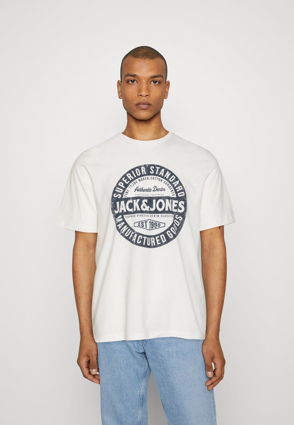 

Футболка с принтом Jack & Jones, белый