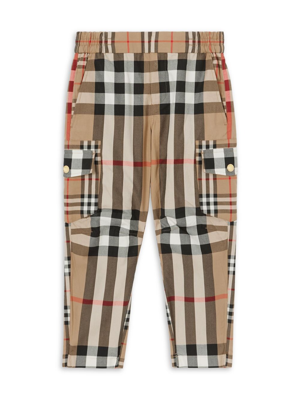 

Брюки-карго в клетку Little Boy's & Boy's Burberry