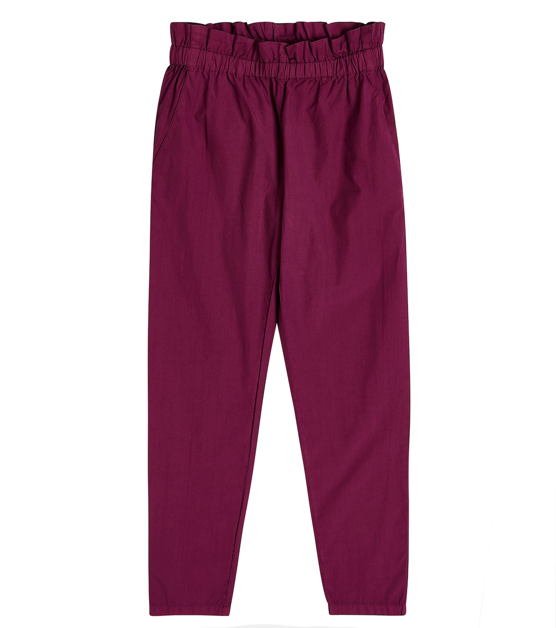Хлопковые брюки Bonpoint, фиолетовый фотографии