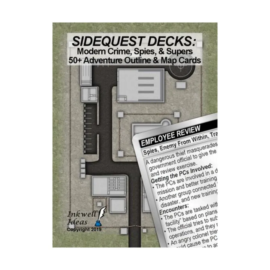

Бокс-сет Modern Crime, Spies, and Supers, Sidequest Decks