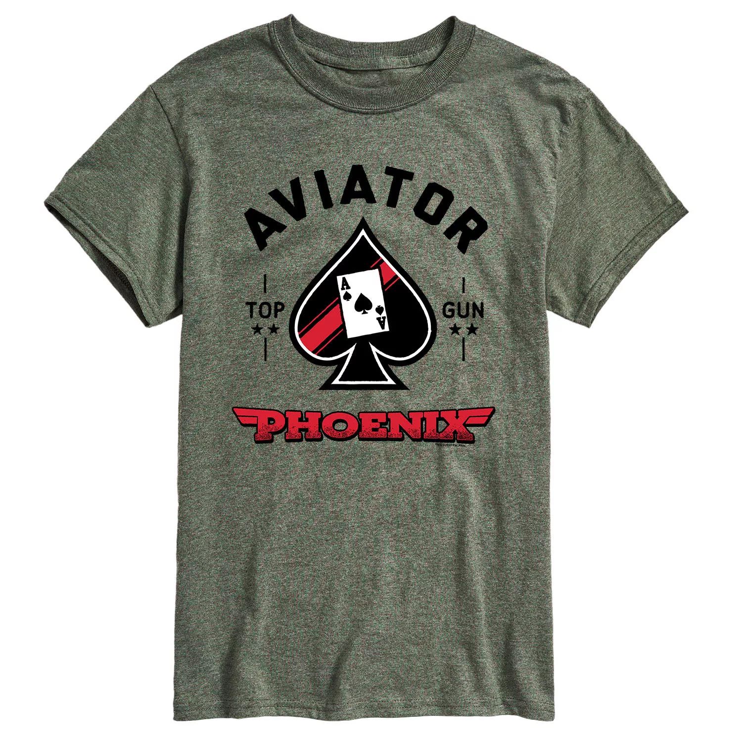 Мужская футболка Top Gun Maverick Aviator Phoenix Licensed Character