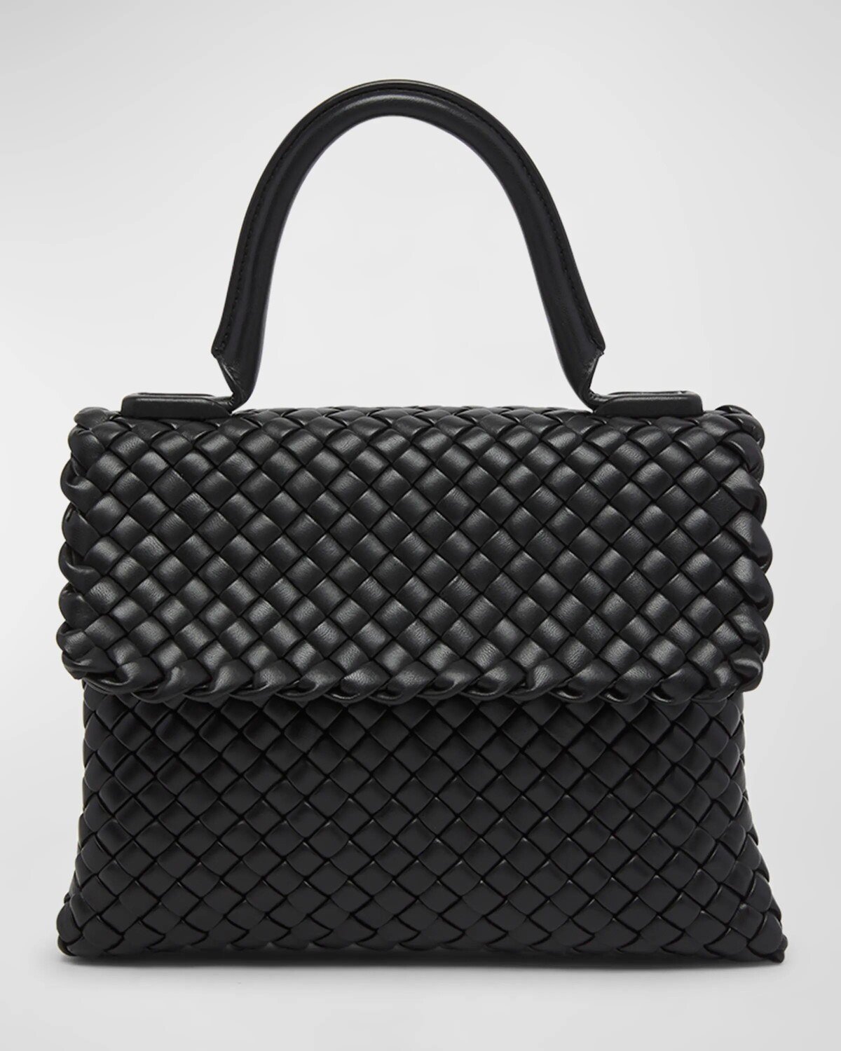 

Сумка через плечо Patti Bottega Veneta, цвет Black-Brass