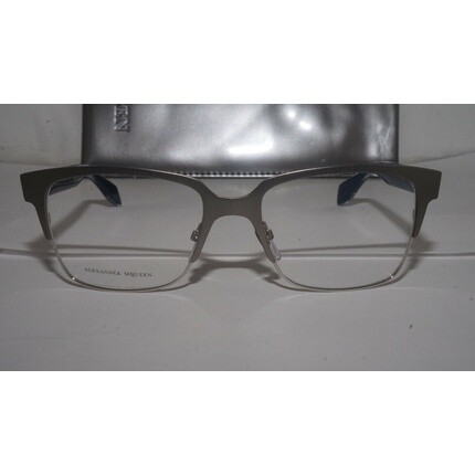 

Alexander McQueen RX Очки AMQ 4257 8SN 53 17 140 Матовые серебристые черные