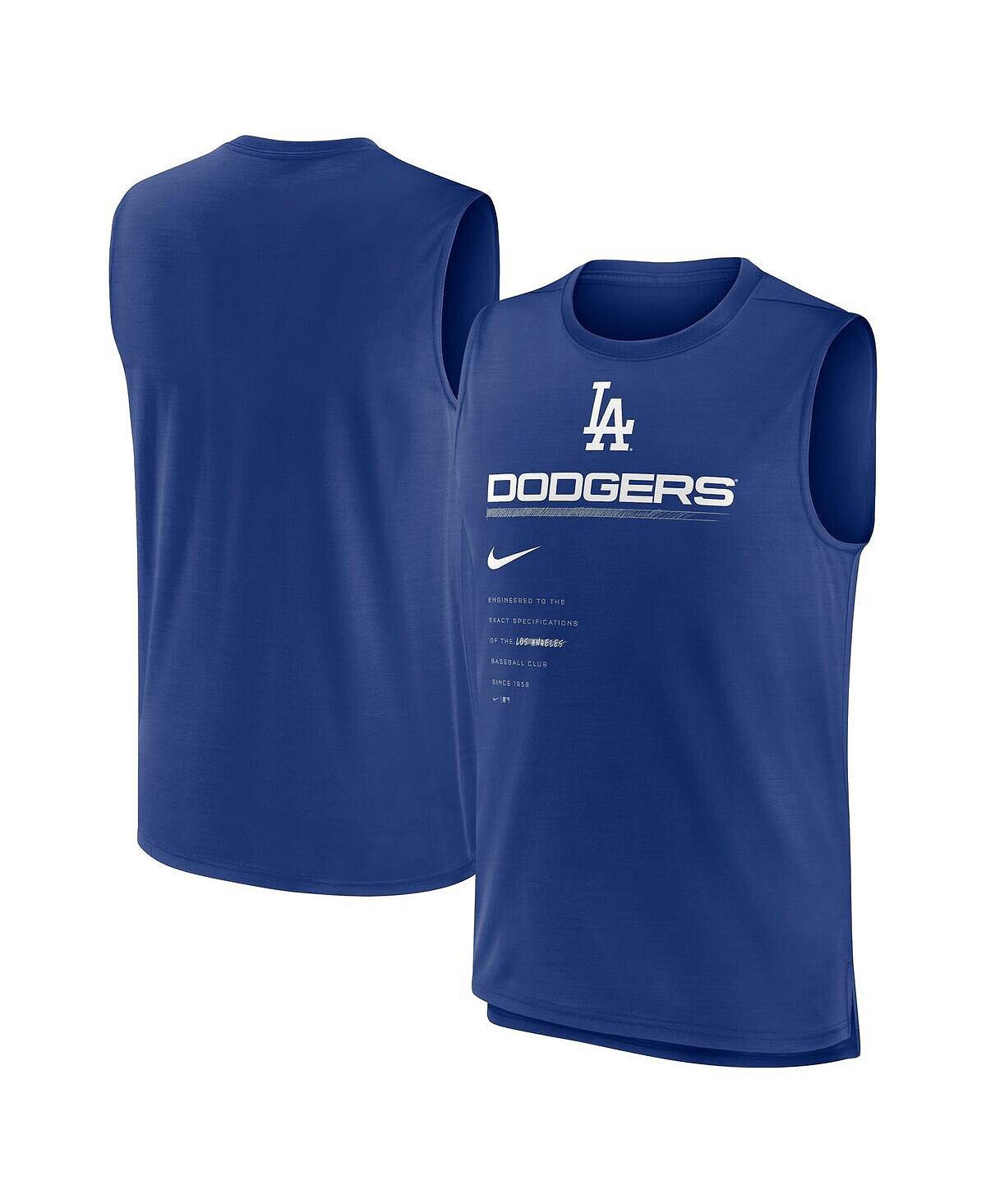 Мужская майка Royal Los Angeles Dodgers Exceed Performance Nike